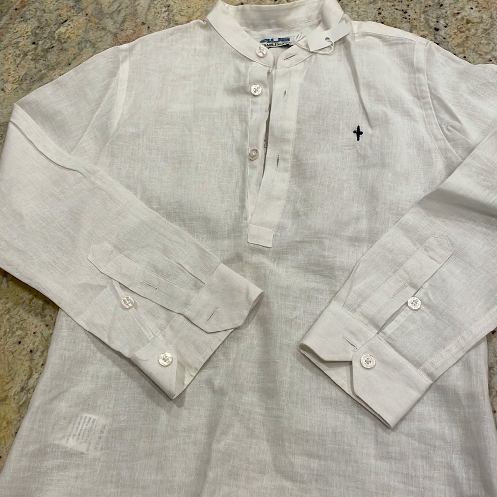 Cesare paciotti boys lines shirt